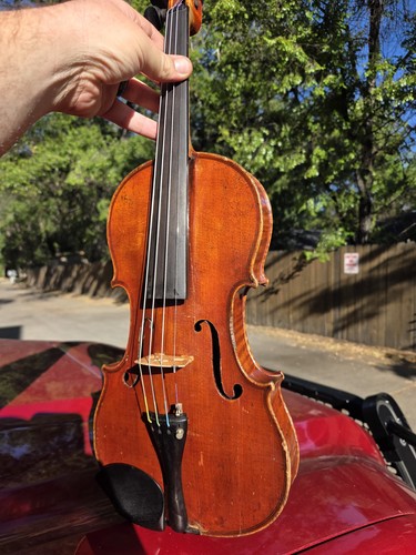 1905 german violin repaired - german,
