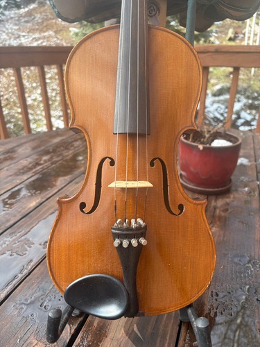 Old violin for restoration - old,