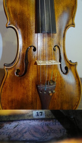 Very old violin joannes - very,